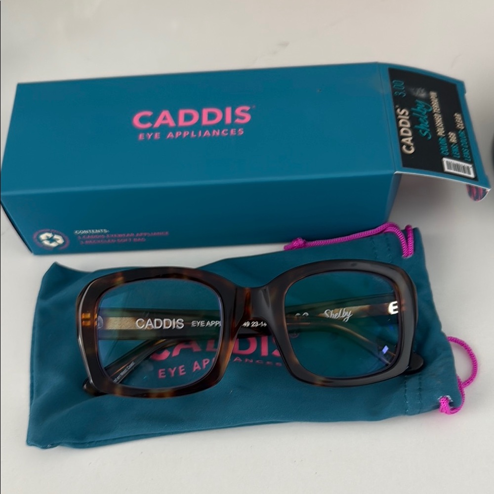Caddis Tortoise Shell Glasses